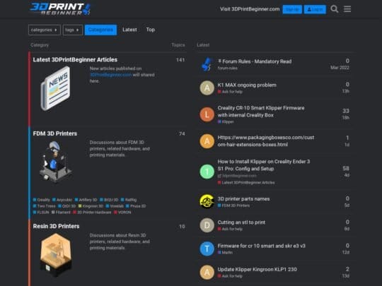 3D Print Beginner Forum