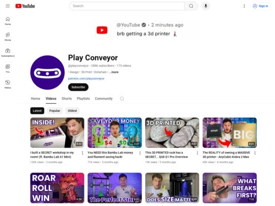 Play Conveyor