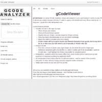 gCode Analyzer