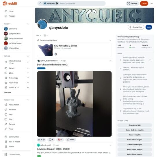 r/anycubic