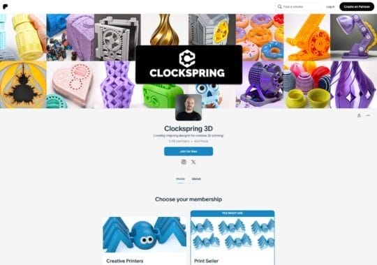 Clockspring 3D