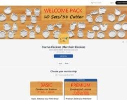 Cactus Cookies (Merchant License)